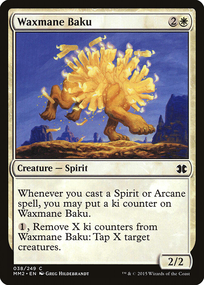 Waxmane Baku, Modern Masters 2015 · 038/249
