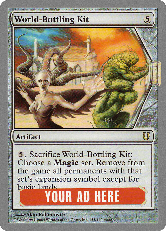 World-Bottling Kit, Unhinged · 133/140