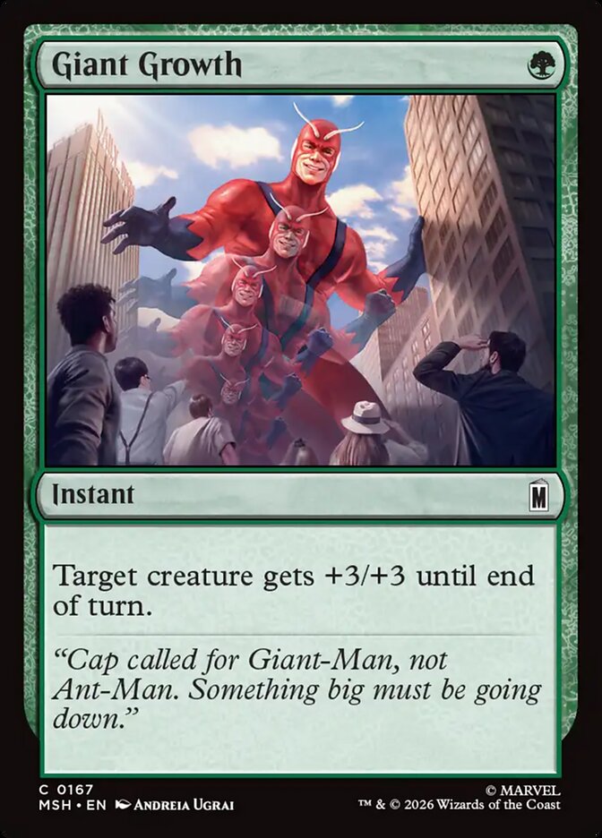 Giant Growth, Marvel Super Heroes · 0167