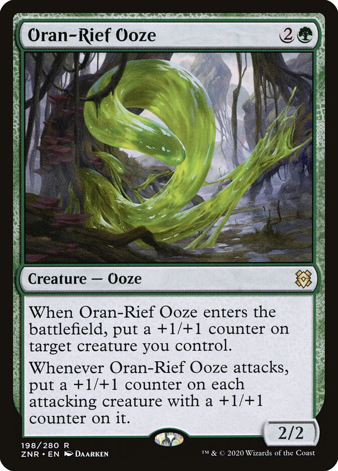 Oran-Rief Ooze, Zendikar Rising · 198/280