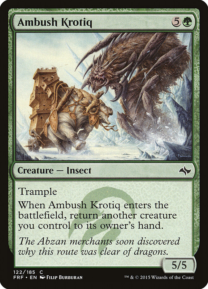 Ambush Krotiq, Fate Reforged · 122/185