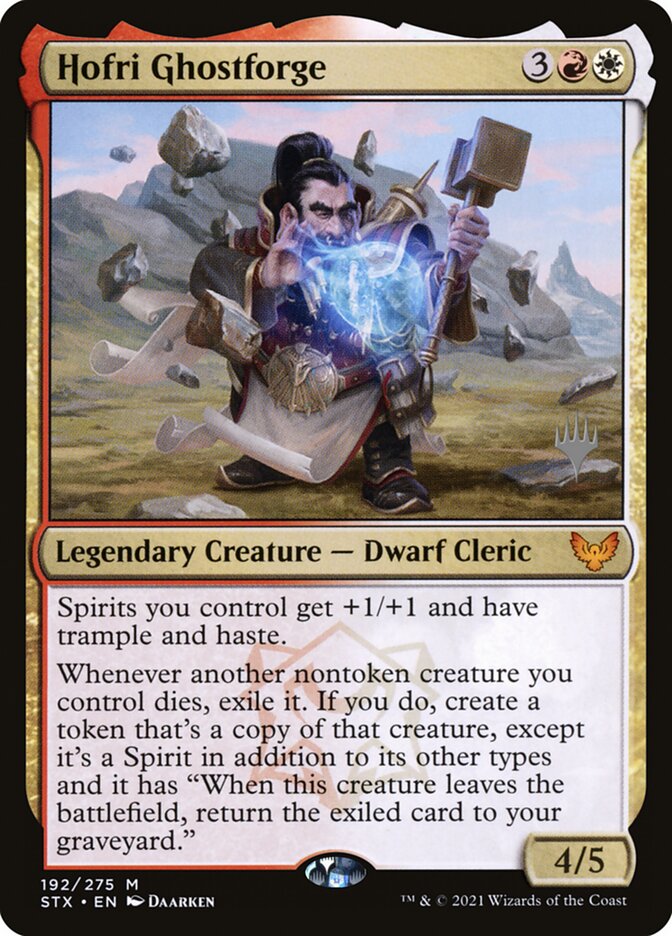 Hofri Ghostforge, Strixhaven: School of Mages Promos · 192/275