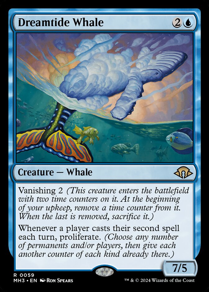 Dreamtide Whale, Modern Horizons 3 · 0059