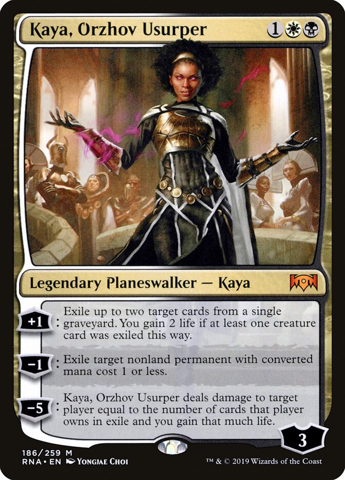 Kaya, Orzhov Usurper, Ravnica Allegiance · 186/259