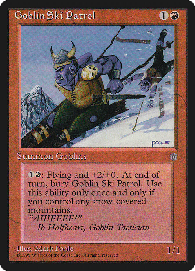 Goblin Ski Patrol, Ice Age · 190