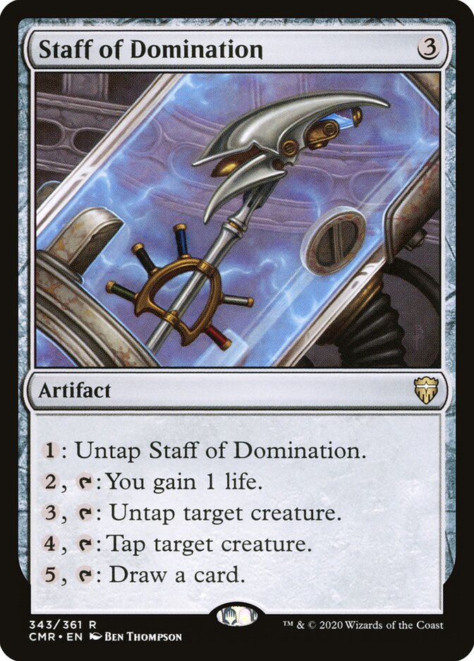 Staff of Domination, Commander Legends · 343/361