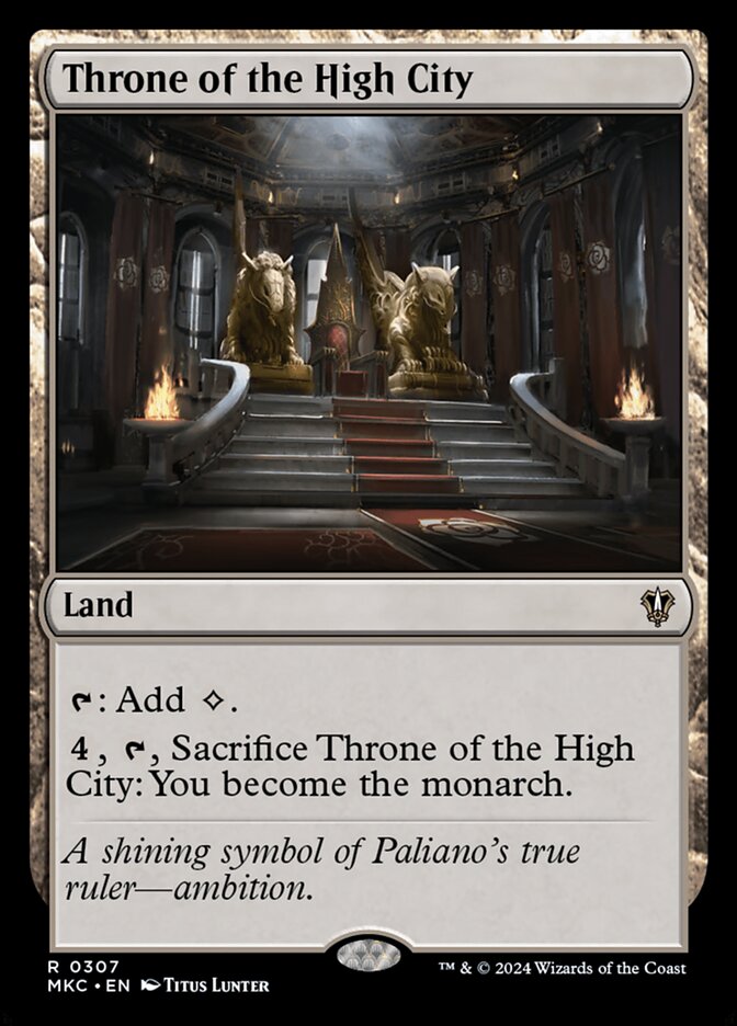 Throne of the High City, Murders at Karlov Manor Commander · 0307