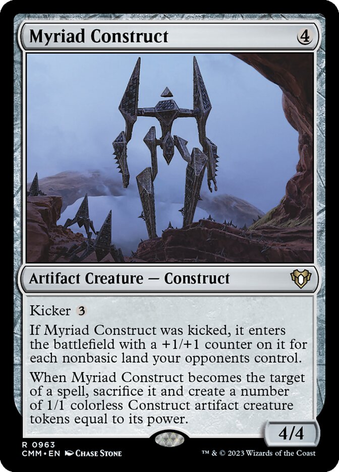 Myriad Construct, Commander Masters · 0963