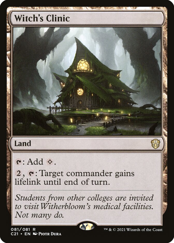 Witch's Clinic, Commander 2021 · 081/081