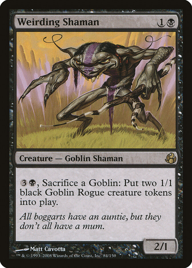Weirding Shaman, Morningtide · 84/150