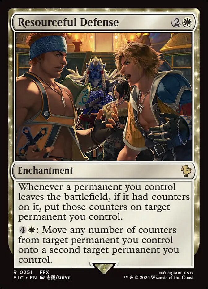 Resourceful Defense, Final Fantasy Commander · 0251