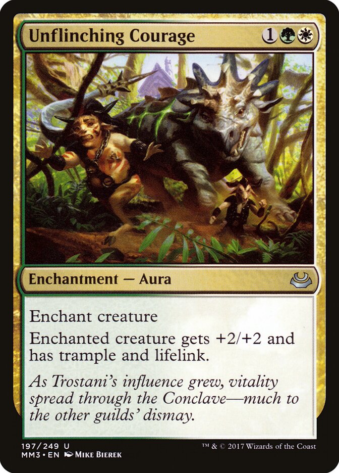 Unflinching Courage, Modern Masters 2017 · 197/249