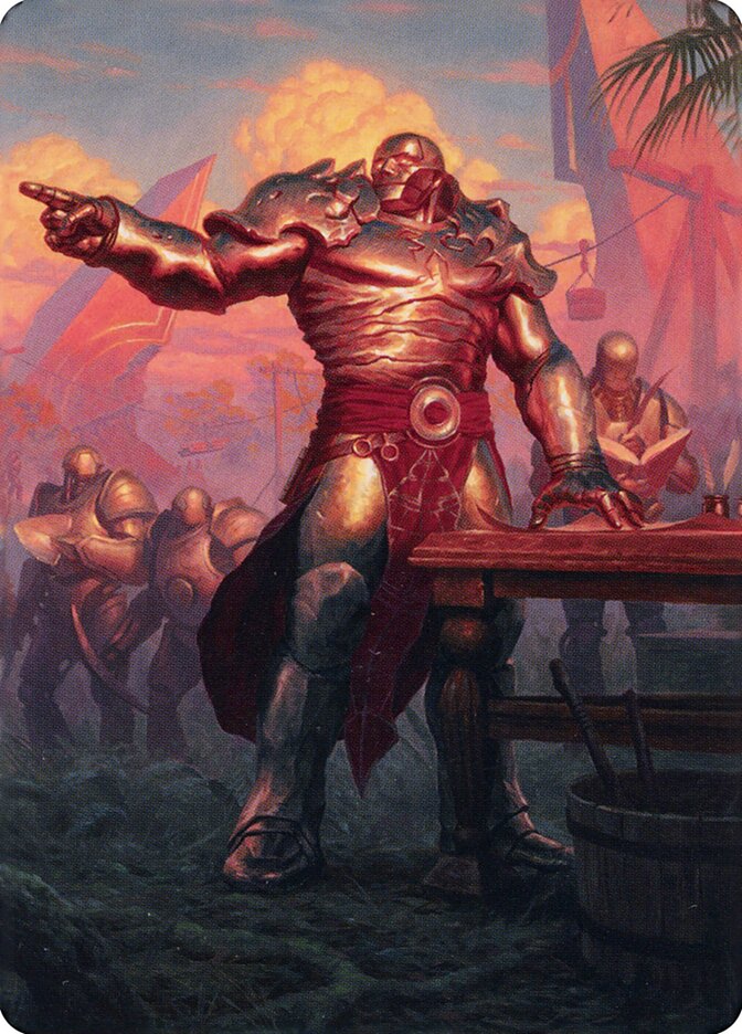 Karn, Living Legacy // Karn, Living Legacy, Dominaria United Art Series · 001