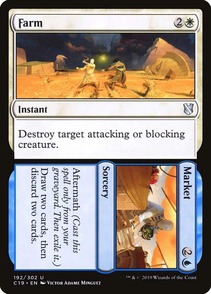Farm // Market, Commander 2019 · 192/302