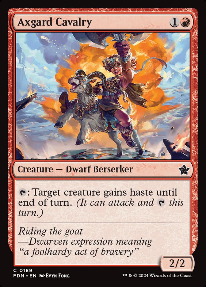 Axgard Cavalry, Foundations · 0189