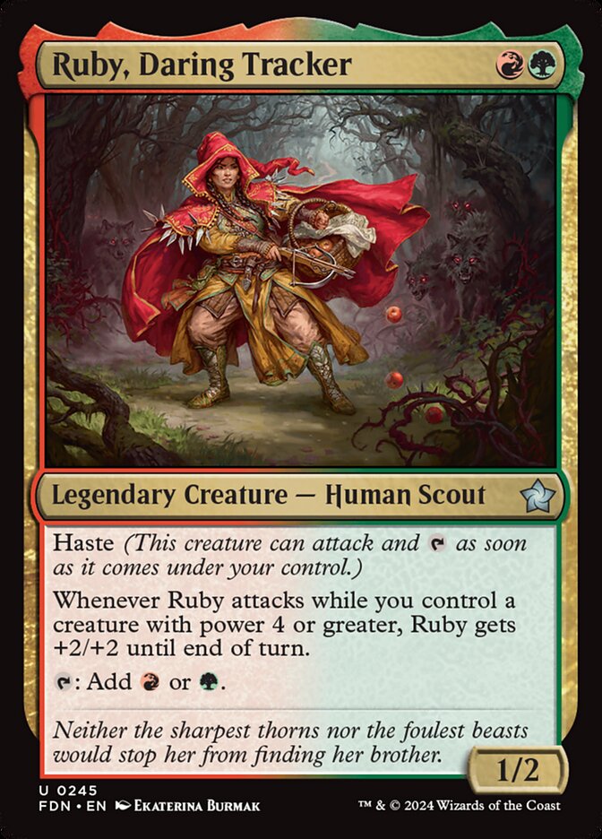 Ruby, Daring Tracker, Foundations · 0245
