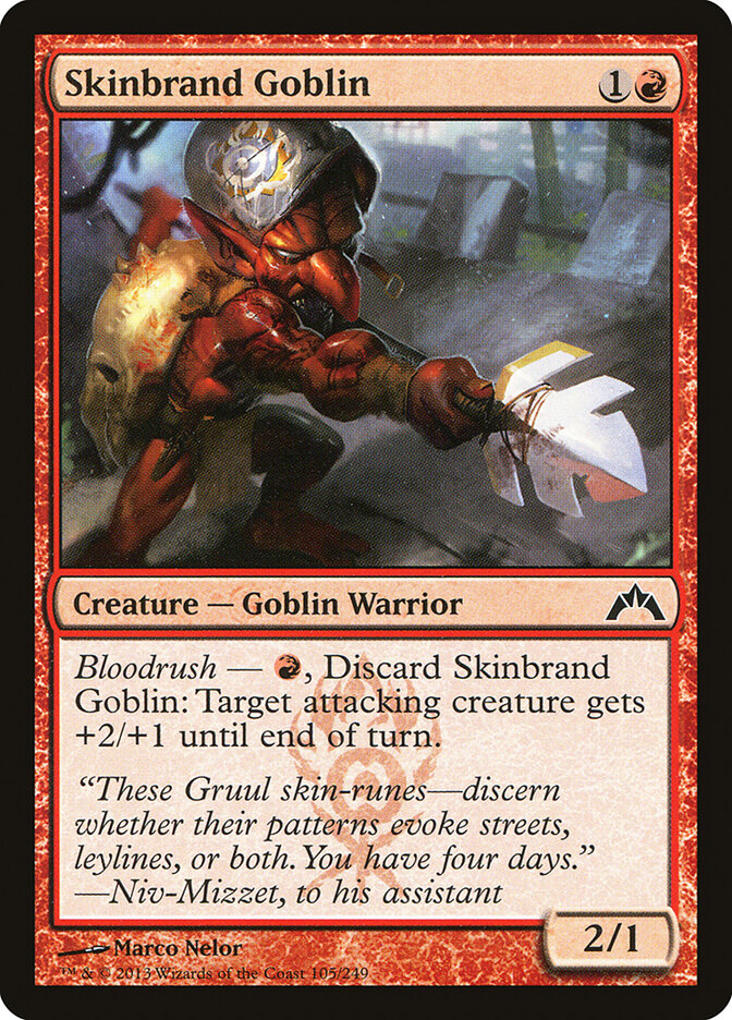 Skinbrand Goblin, Gatecrash · 105/249