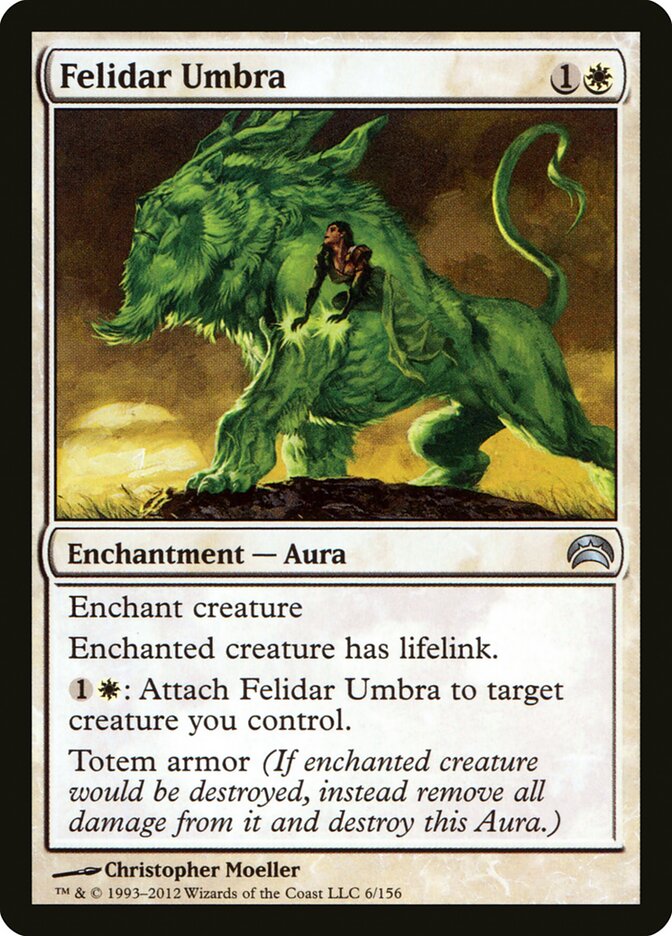 Felidar Umbra, Planechase 2012 · 6/156