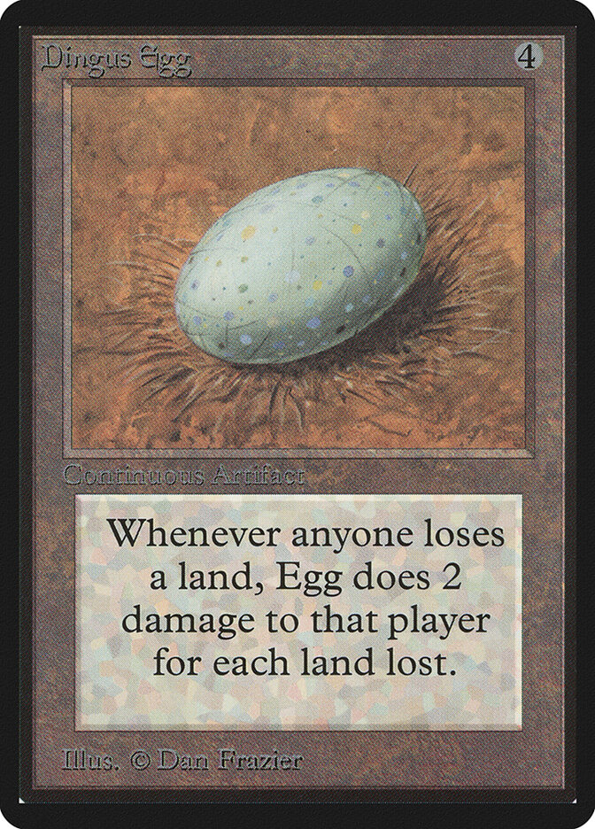 Dingus Egg, Limited Edition Beta · 242