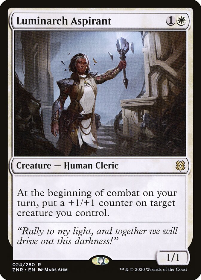 Luminarch Aspirant, Zendikar Rising · 024/280
