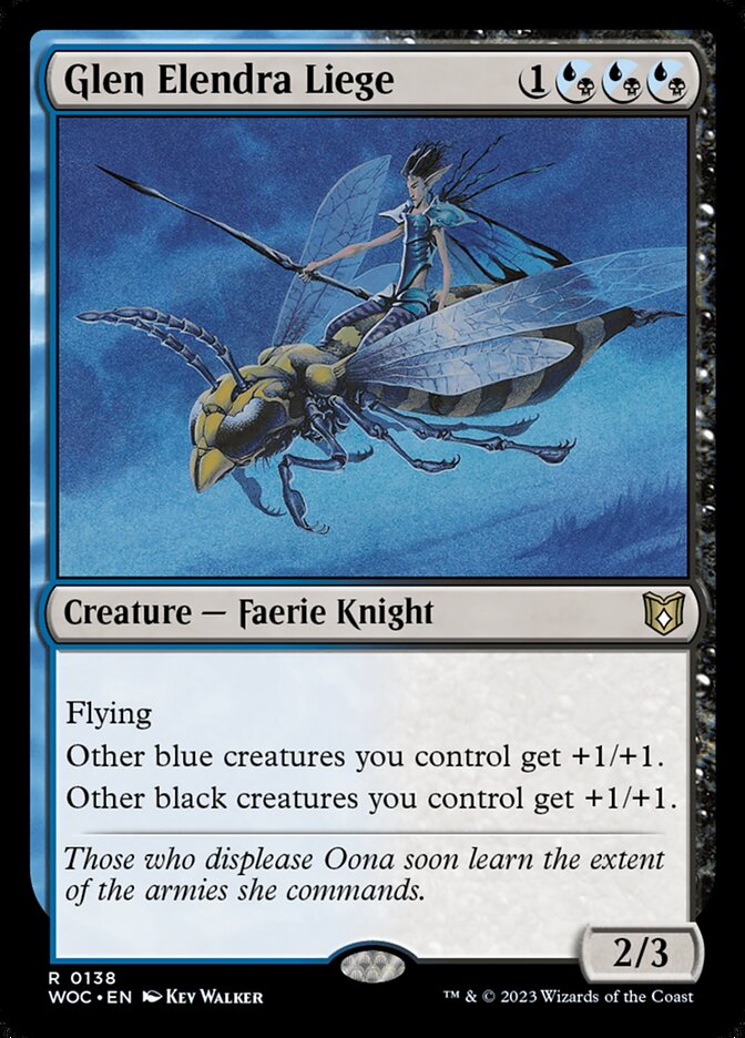 Glen Elendra Liege, Wilds of Eldraine Commander · 0138
