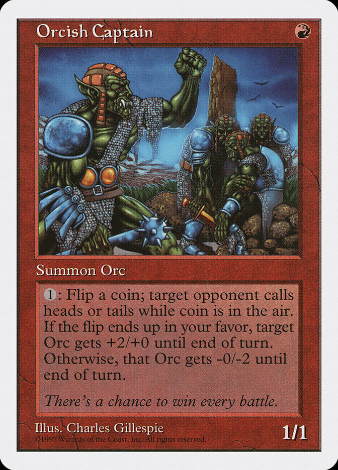 Orcish Captain, Fifth Edition · 254