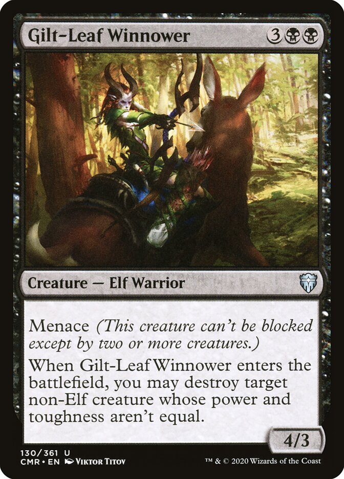 Gilt-Leaf Winnower, Commander Legends · 130/361