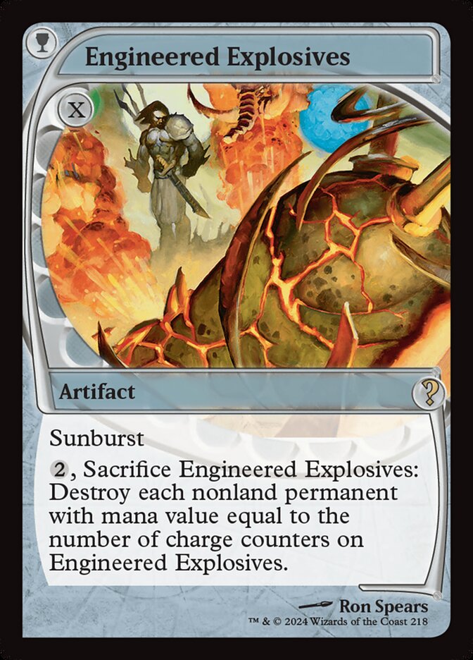 Engineered Explosives, Mystery Booster 2 · 0218