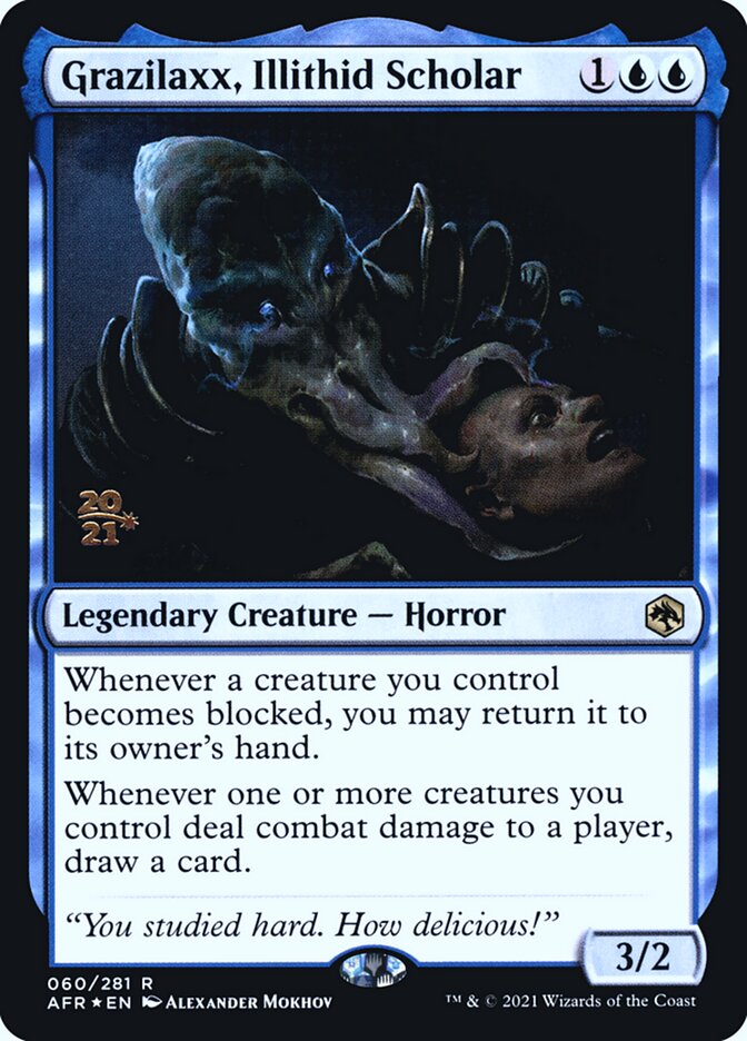 Grazilaxx, Illithid Scholar, Adventures in the Forgotten Realms Promos · 060/281