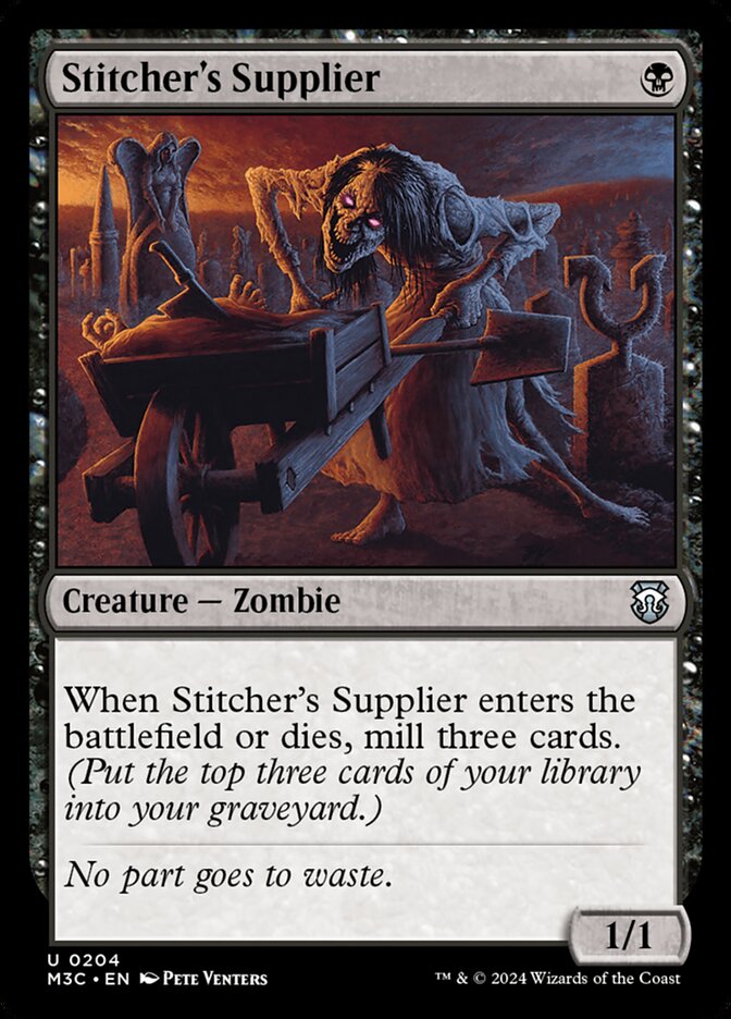 Stitcher's Supplier, Modern Horizons 3 Commander · 0204