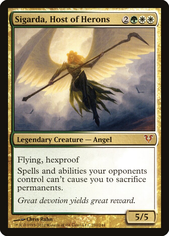 Sigarda, Host of Herons, Avacyn Restored · 210/244
