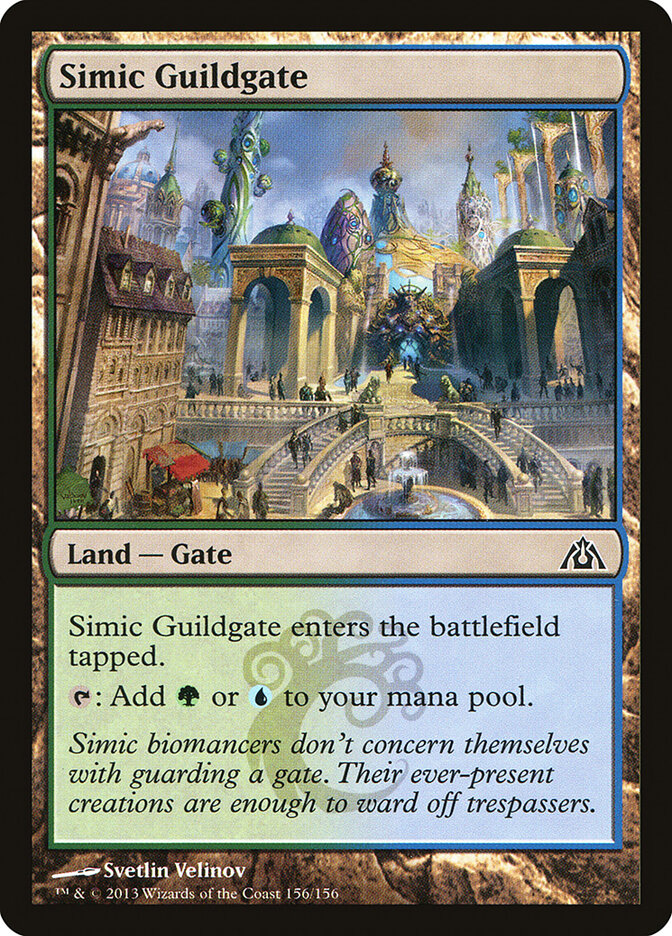 Simic Guildgate, Dragon's Maze · 156/156