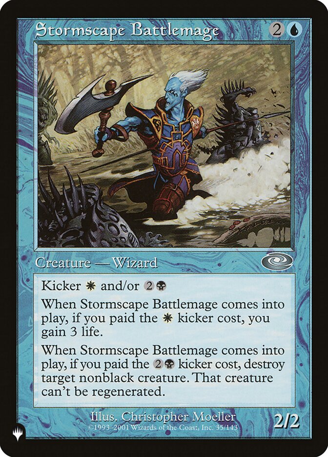 Stormscape Battlemage, The List · pls-35