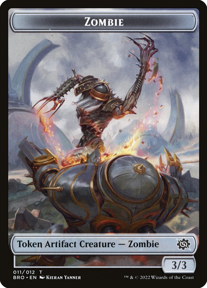 Zombie, The Brothers' War Tokens · 011