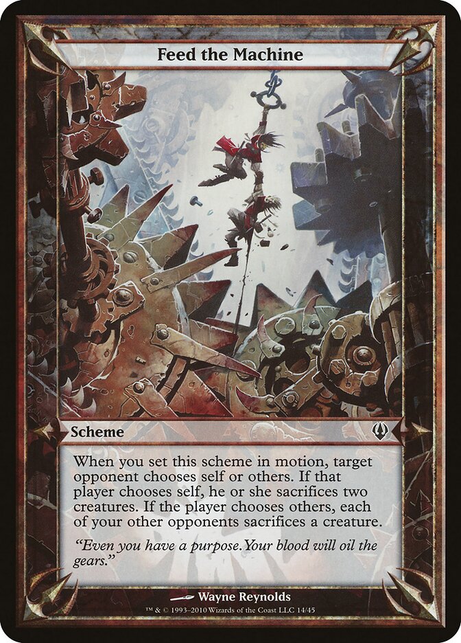 Feed the Machine, Archenemy Schemes · 14-star