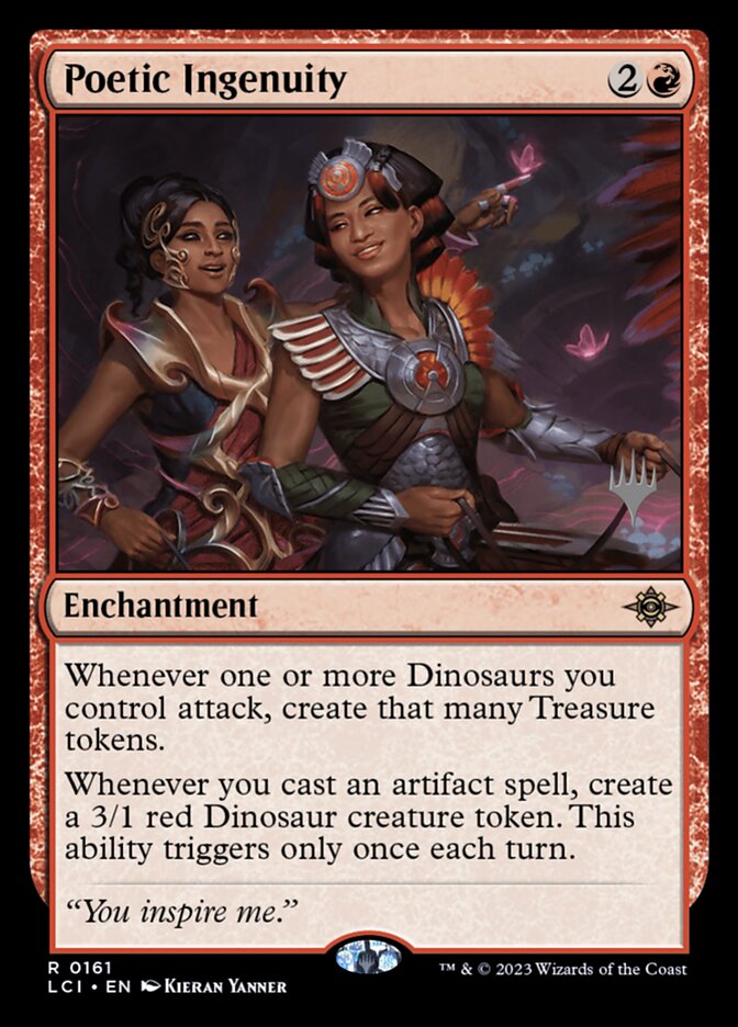 Poetic Ingenuity, The Lost Caverns of Ixalan Promos · 0161