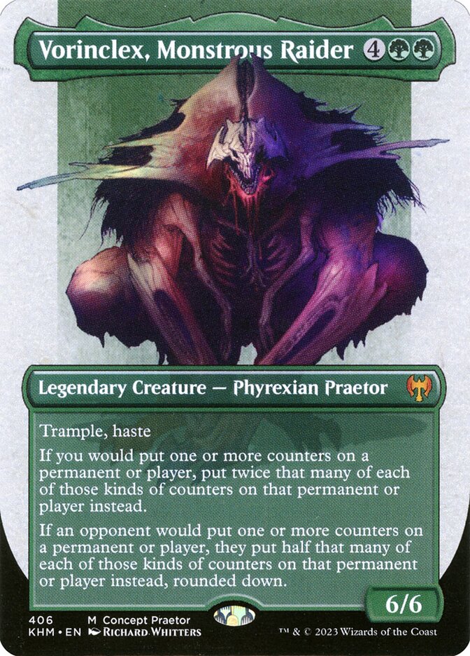 Vorinclex, Monstrous Raider, Kaldheim · 406