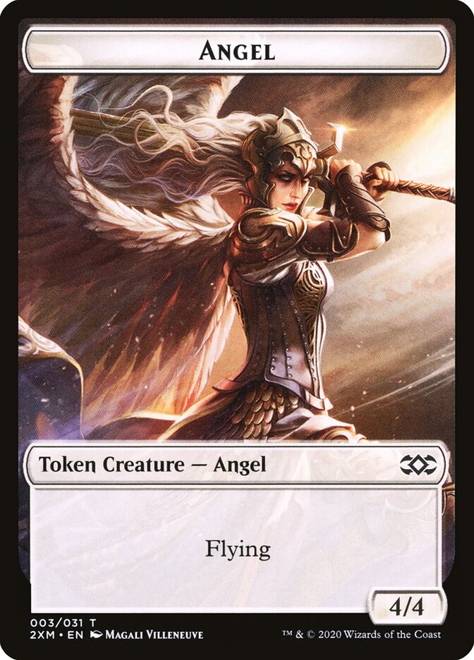 Angel, Double Masters Tokens · 003