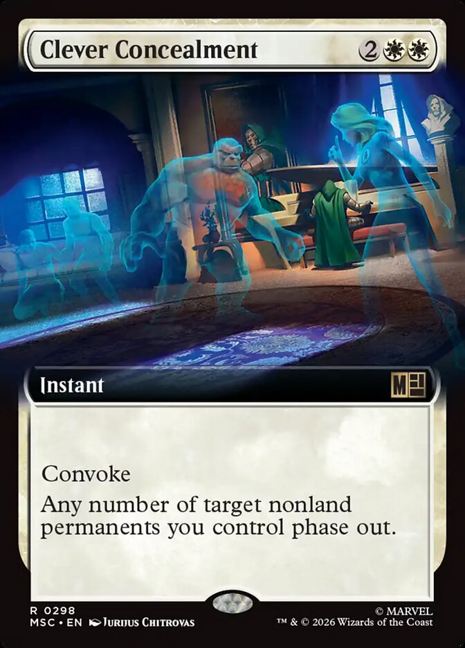 Clever Concealment, Marvel Super Heroes Commander · 0298