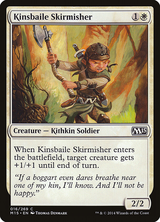 Kinsbaile Skirmisher, Magic 2015 · 016/269