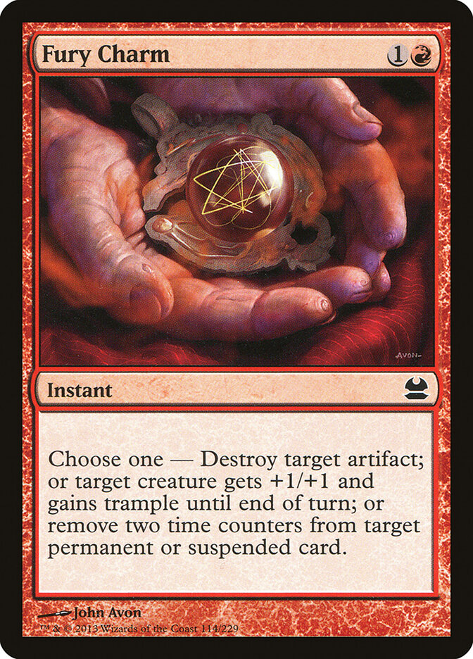 Fury Charm, Modern Masters · 114/229