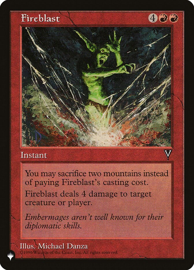 Fireblast, The List · vis-79