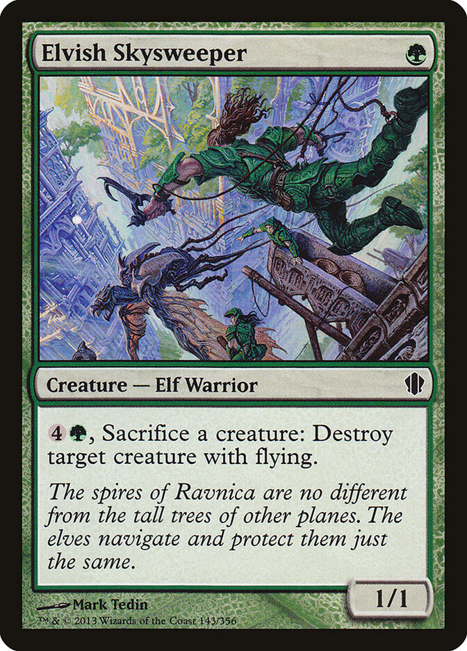 Elvish Skysweeper, Commander 2013 · 143/356