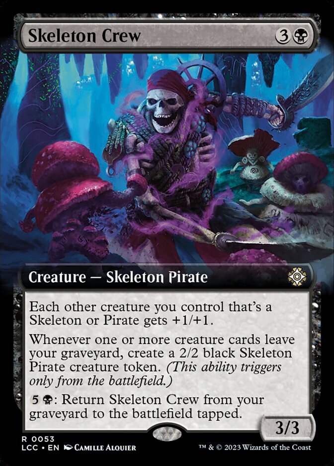 Skeleton Crew, The Lost Caverns of Ixalan Commander · 0053