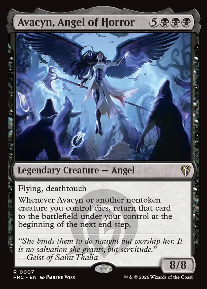 Avacyn, Angel of Horror, Reality Fracture Commander · 0007