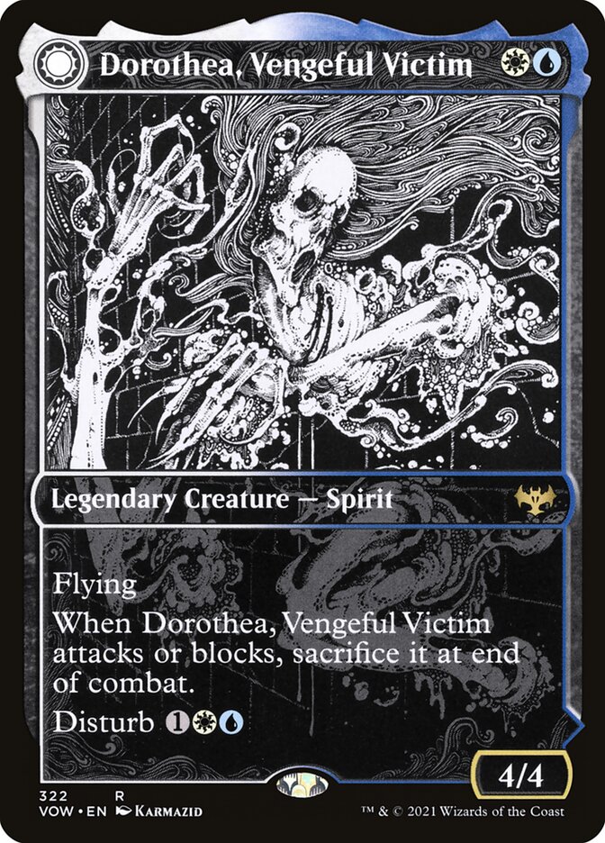 Dorothea, Vengeful Victim // Dorothea's Retribution, Innistrad: Crimson Vow · 322