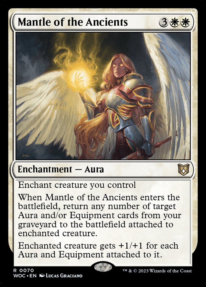 Mantle of the Ancients, Wilds of Eldraine Commander · 0070