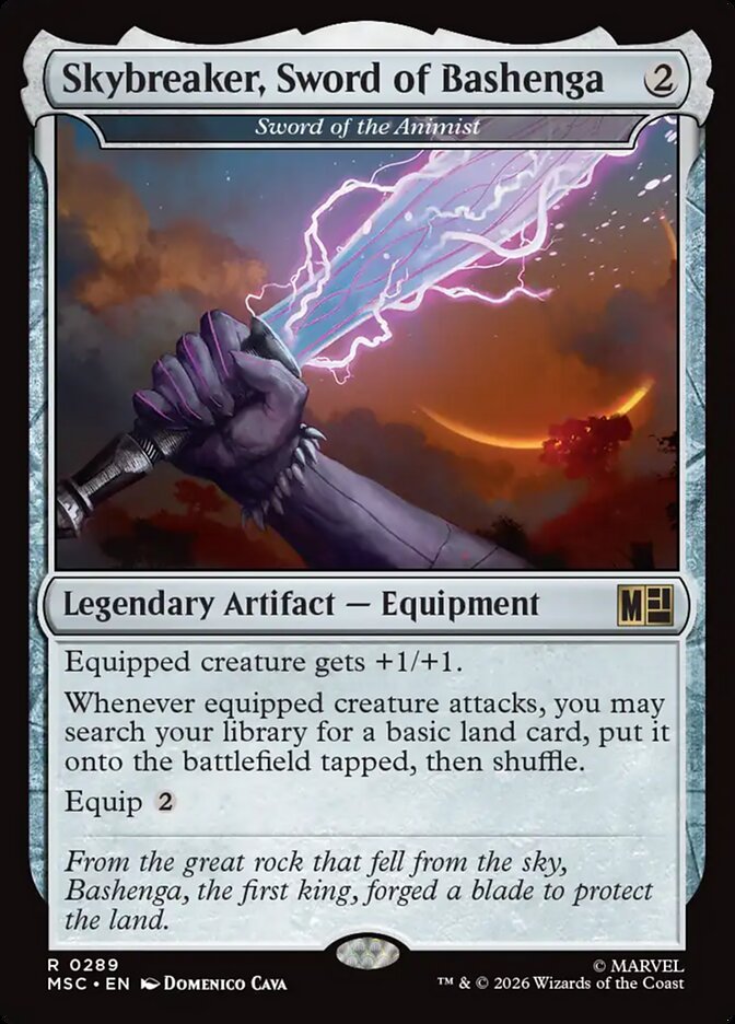 Sword of the Animist, Marvel Super Heroes Commander · 0289
