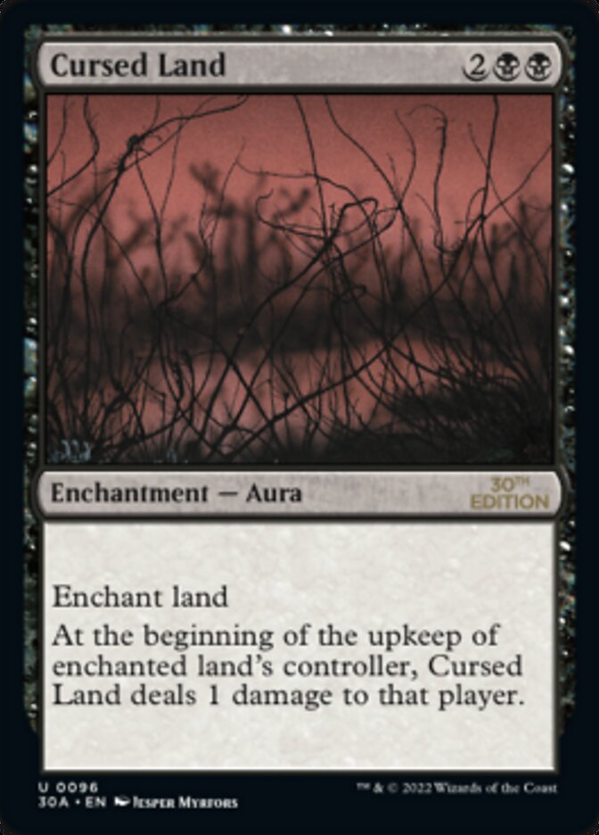 Cursed Land, 30th Anniversary Edition · 096/594