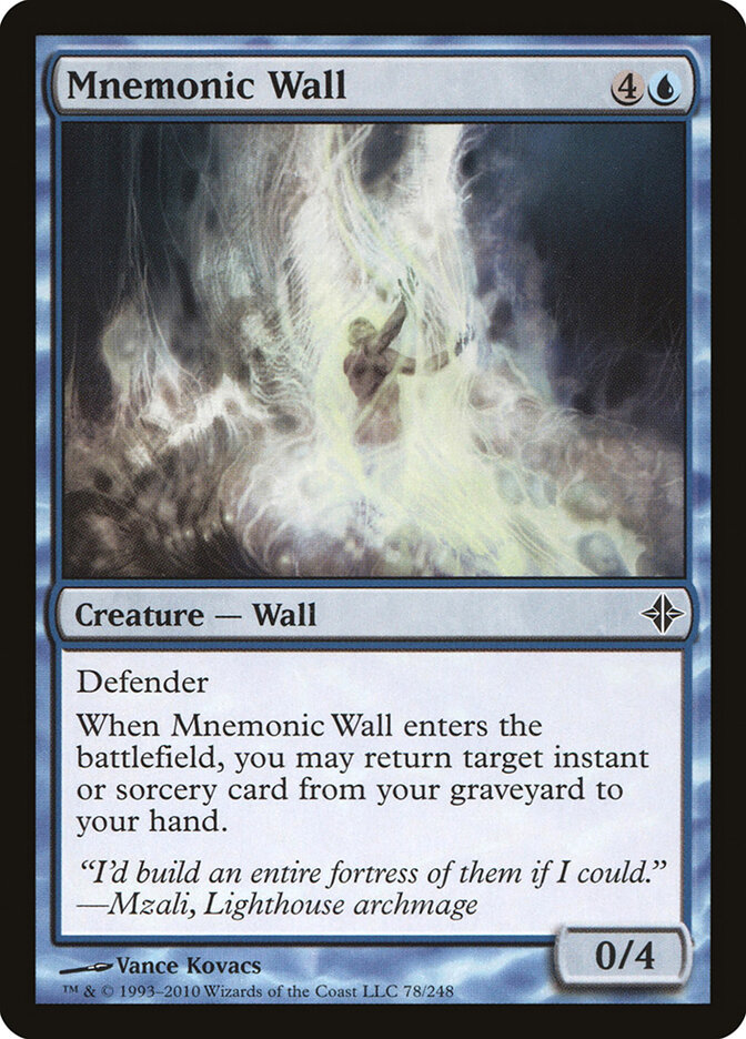Mnemonic Wall, Rise of the Eldrazi · 78/248